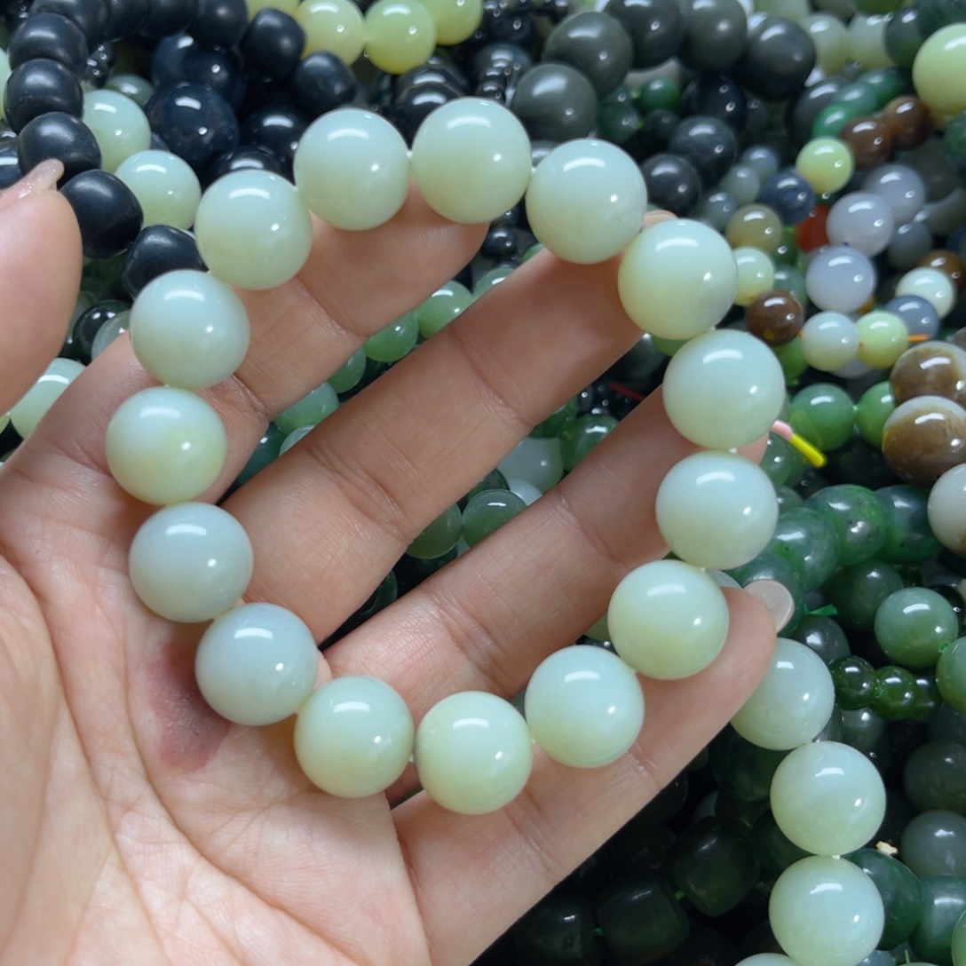 和田玉手链未镶嵌