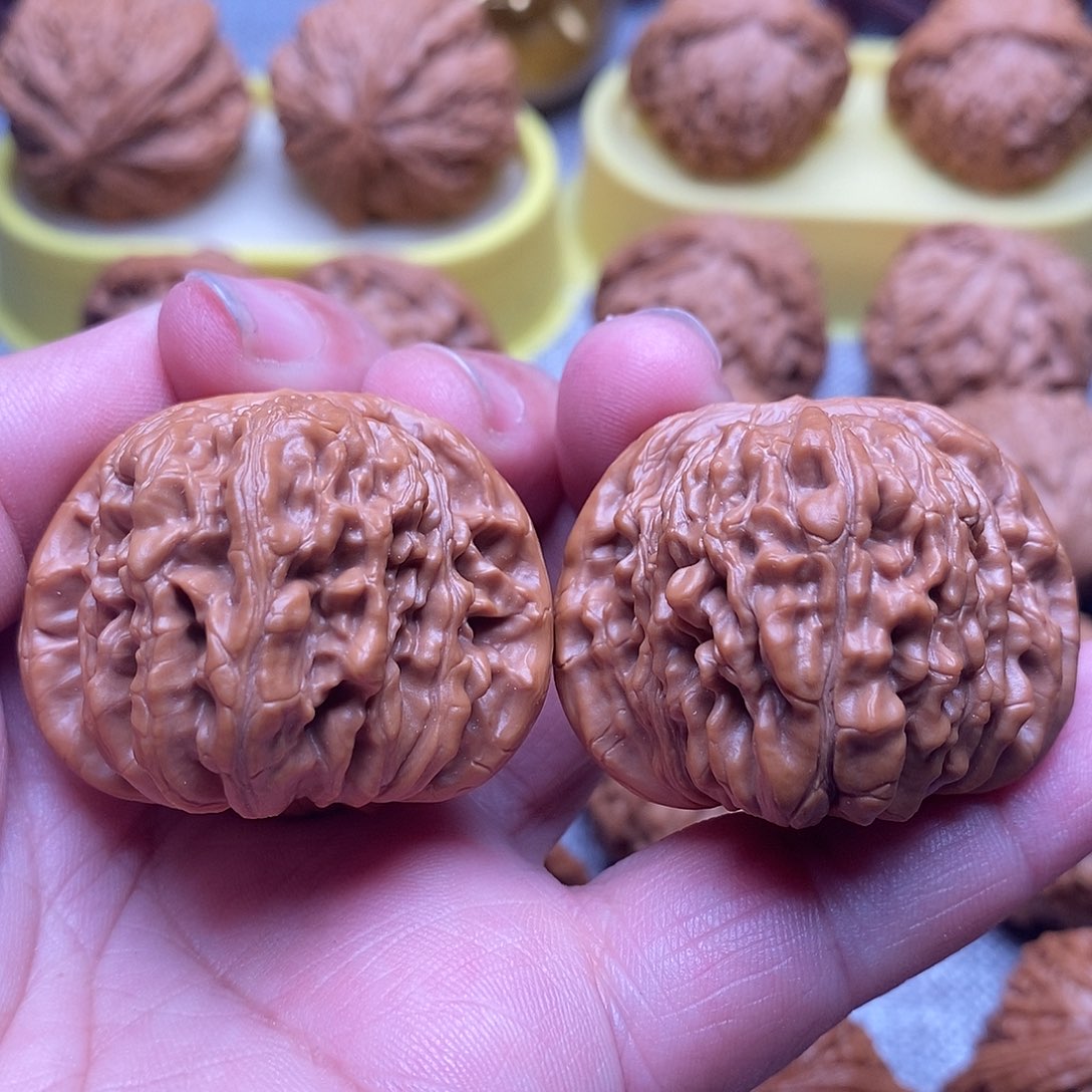 文玩核桃把件40毕业精品四座楼