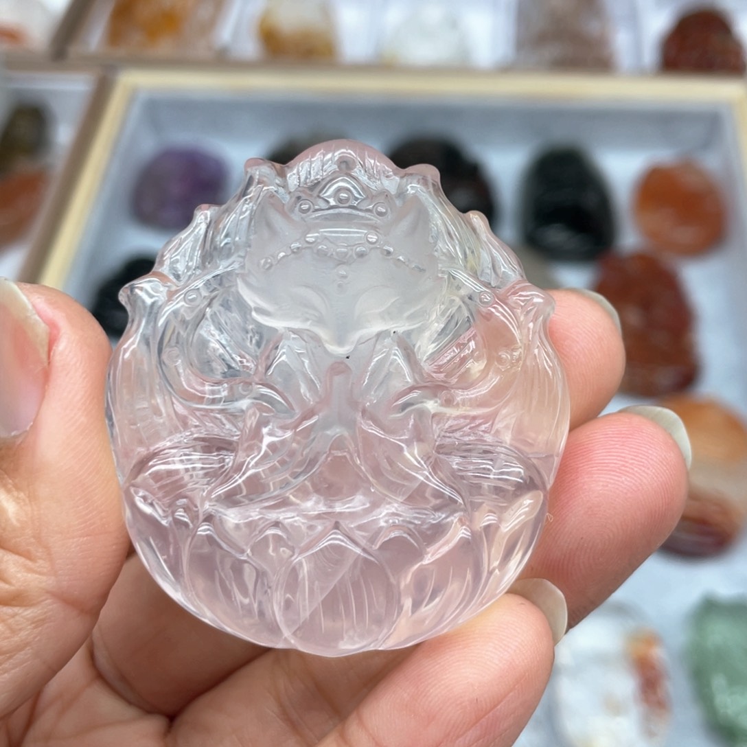 水晶吊坠(不含链)未镶嵌