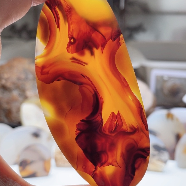 玛瑙/玉髓吊坠(不含链)未镶嵌