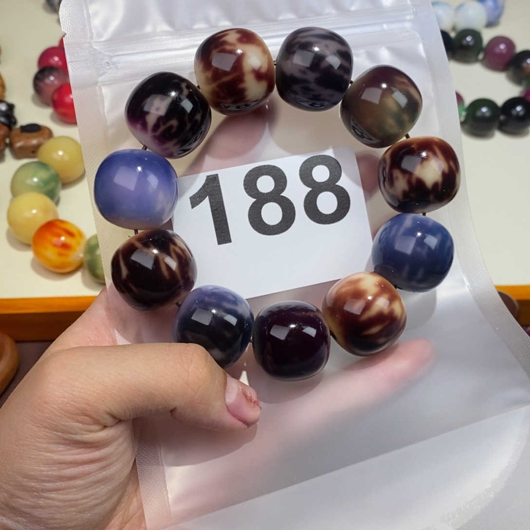 手串白玉菩提彤**贝188高货干磨