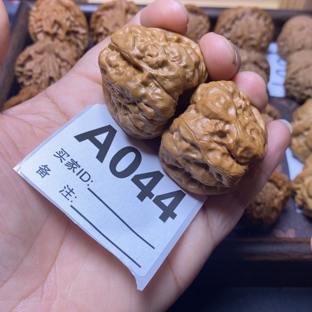 把件文玩核桃39尺蛤蟆头