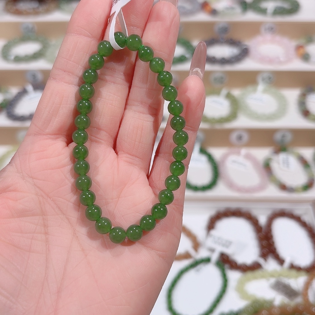 和田玉未镶嵌手链V