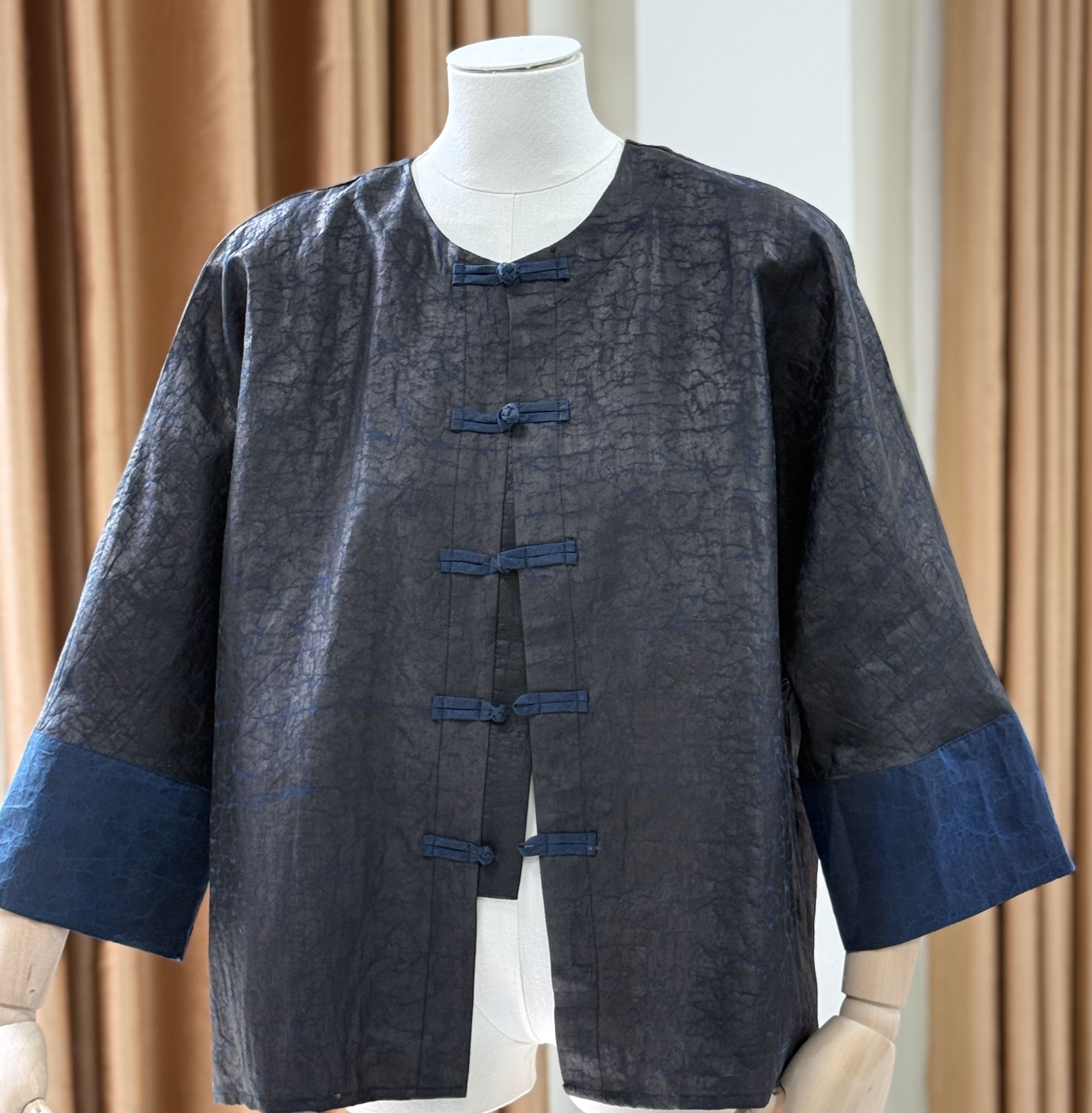 F编号 【裤子真丝绒/香云纱服饰直播扣号专用链接】桑蚕丝新中式