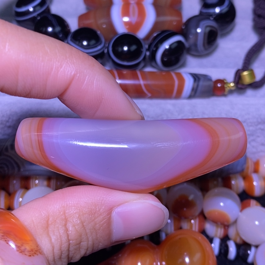 玛瑙/玉髓未镶嵌颈饰