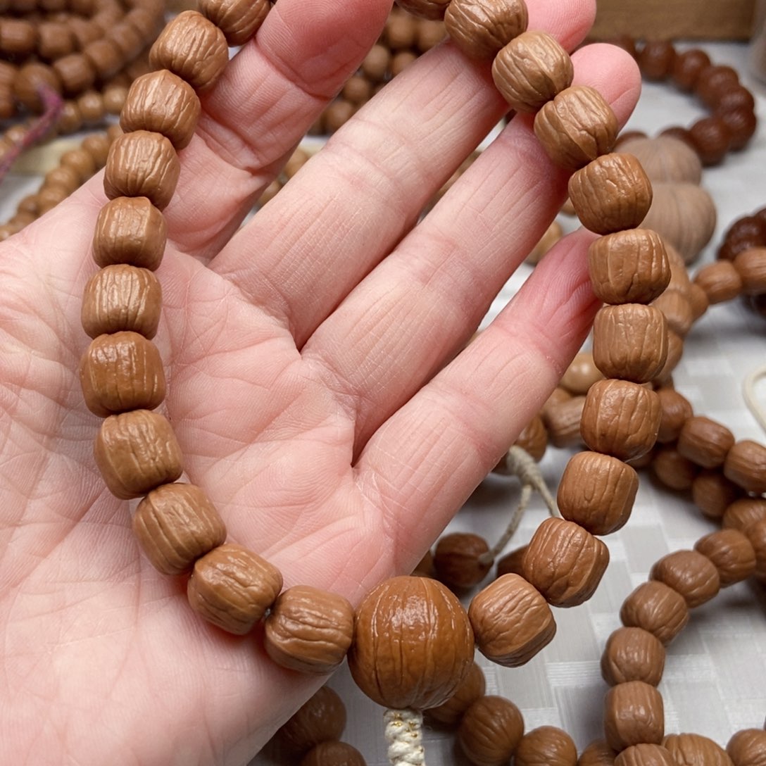 淡***漠猴头核桃吊坠南瓜长条11尺寸