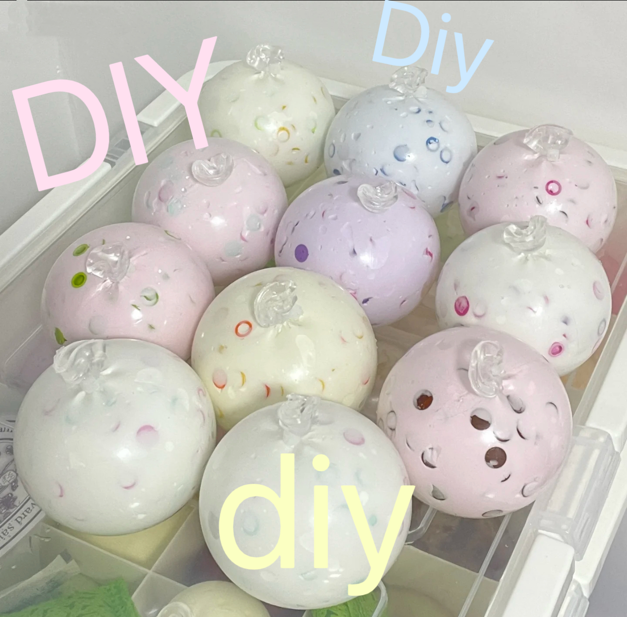 DIY9厘米巨无霸手作球