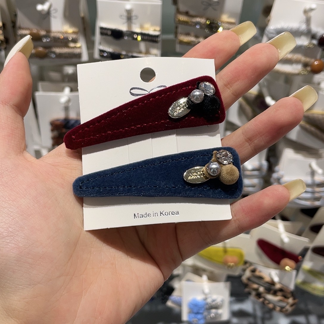 非金属树脂红蓝三角珠珠