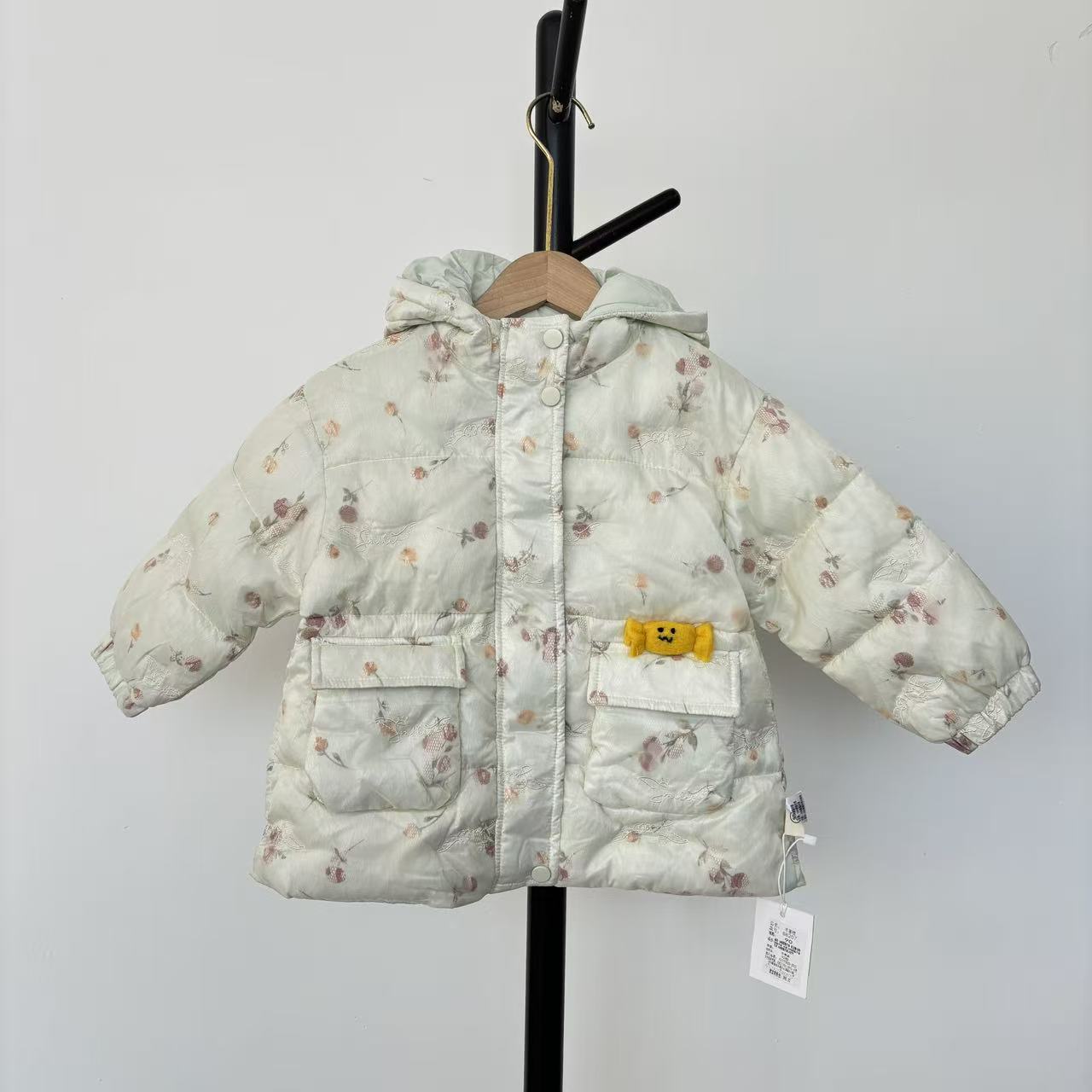 Wone2025新款儿童童装棉服糖果小花