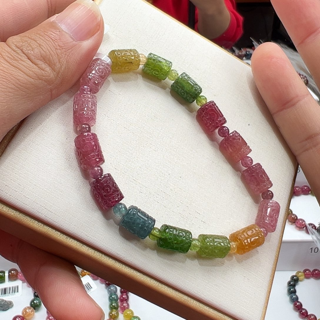 碧玺手串未镶嵌7mmmmmmmmm