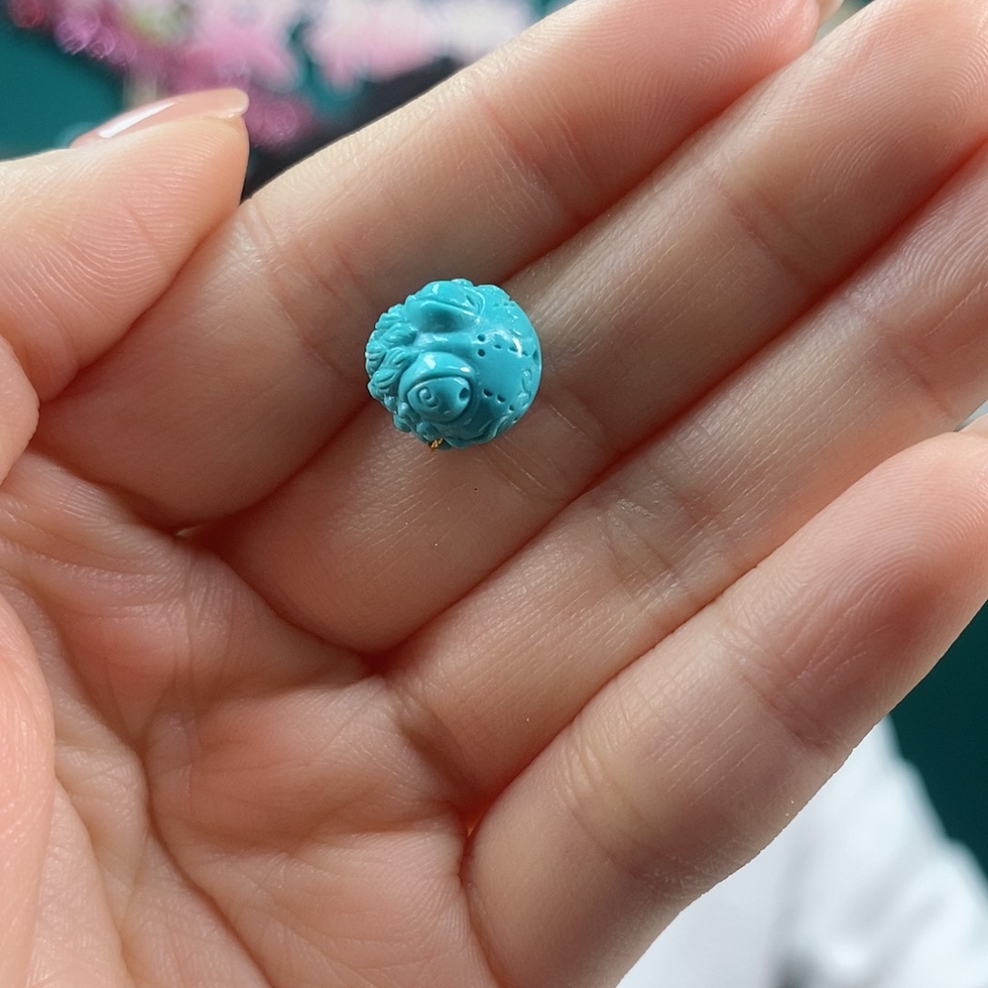 绿松石珠宝奇石未镶嵌