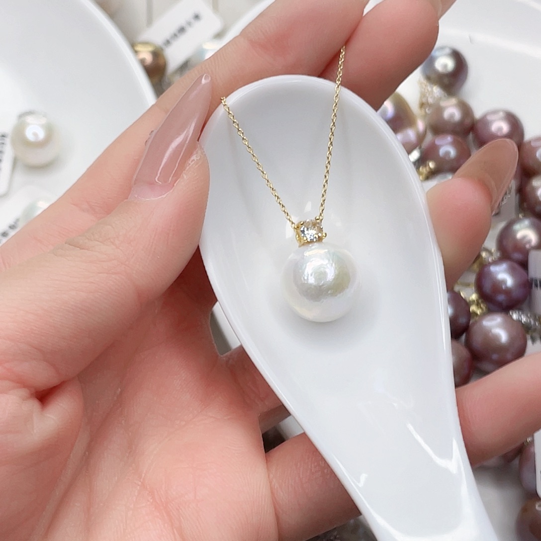 淡水珍珠颈饰未镶嵌