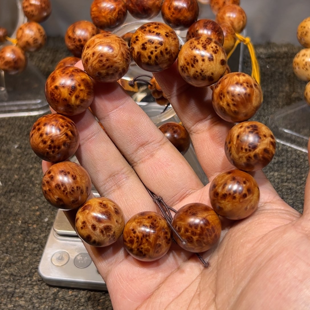 柏木（崖柏）手串/手链2.0陈化红油瘤疤手串