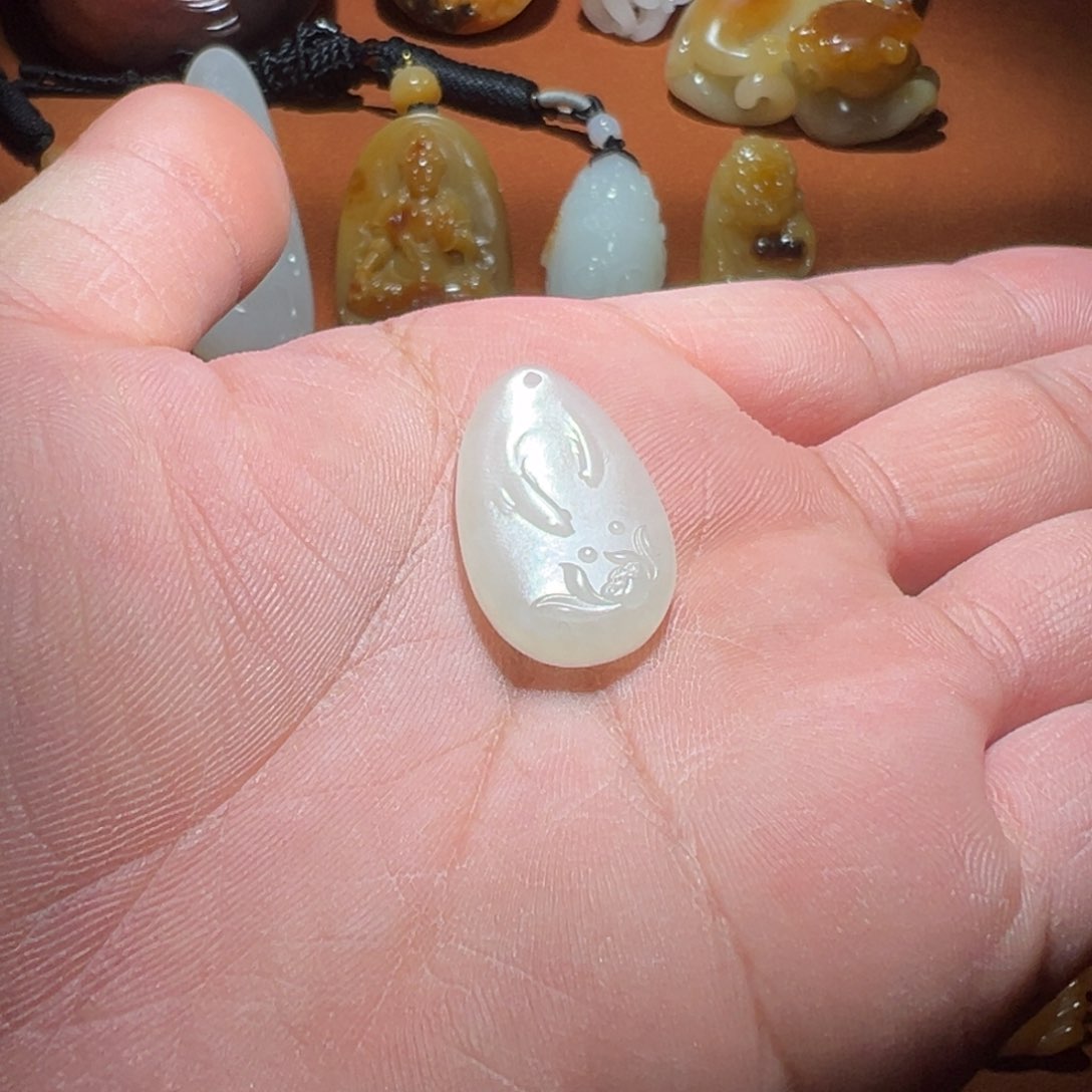 和田玉挂件未镶嵌