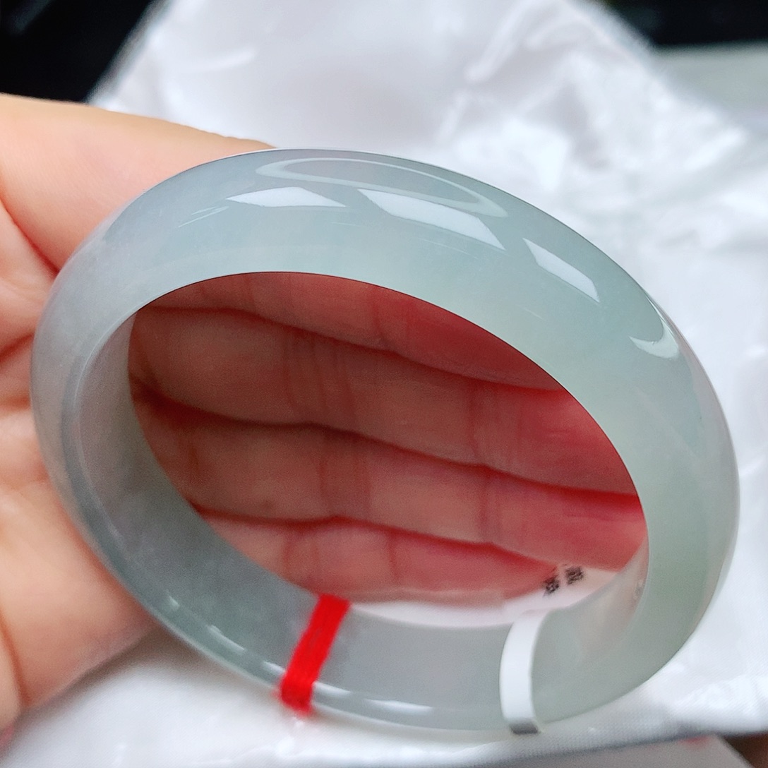 翡翠手镯未镶嵌冰胶2