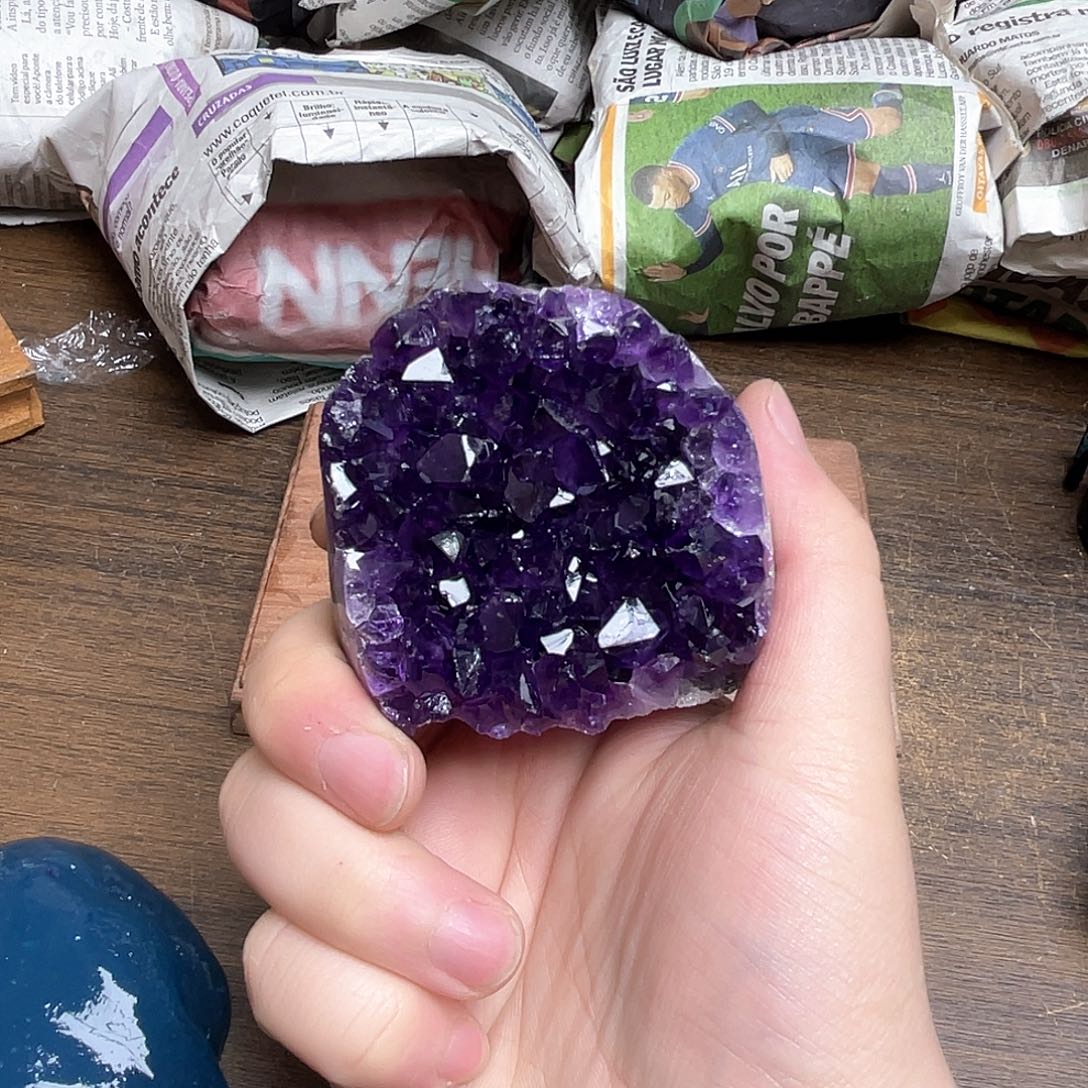 紫晶大型摆件（非配饰）未镶嵌