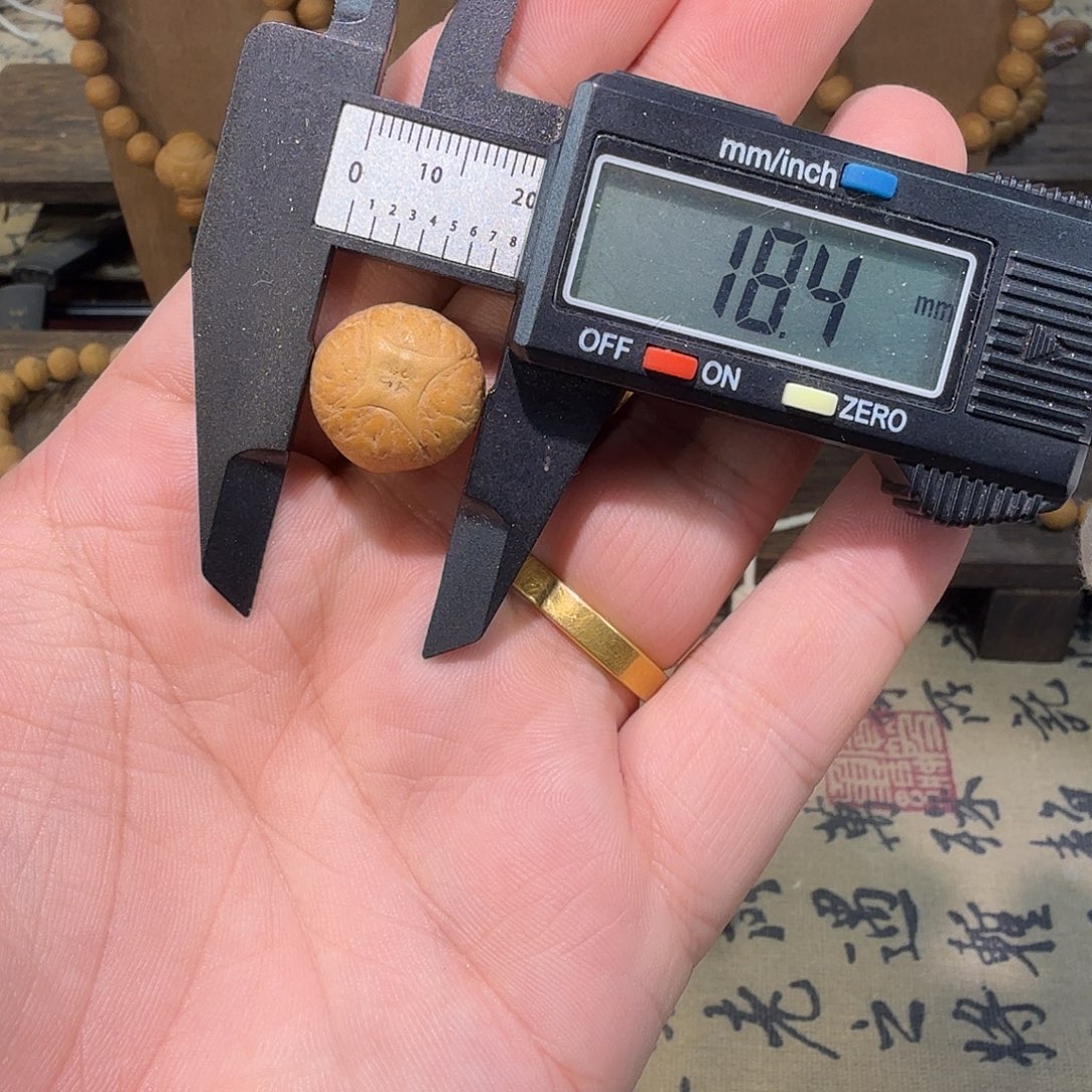 相***)凤眼菩提手串麒麟18.4mm