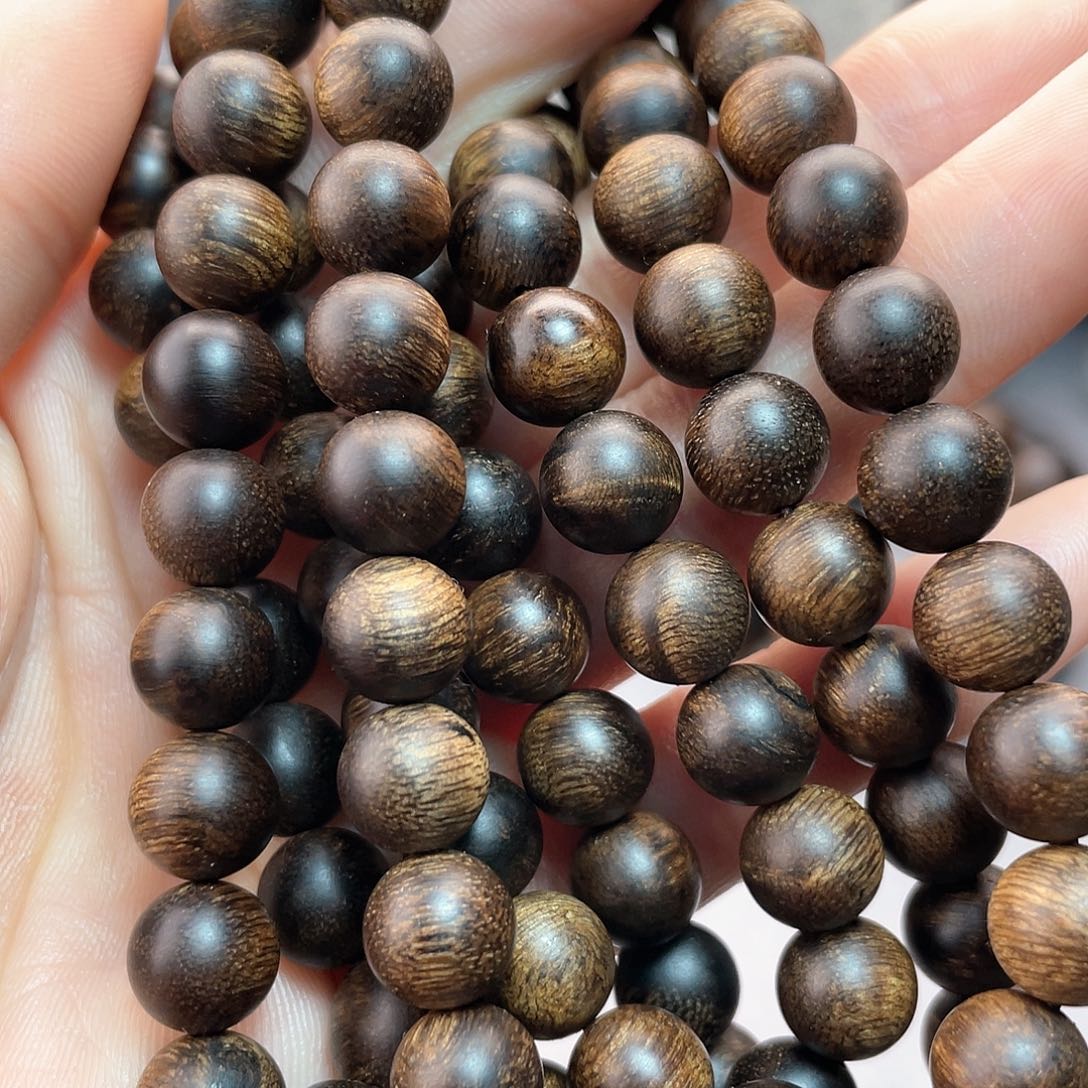 沉香手串I****香白棋瘤疤