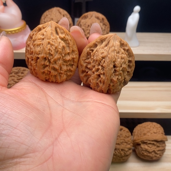 浪***.木质167号蚂蚁纹天眼大凹底高炮