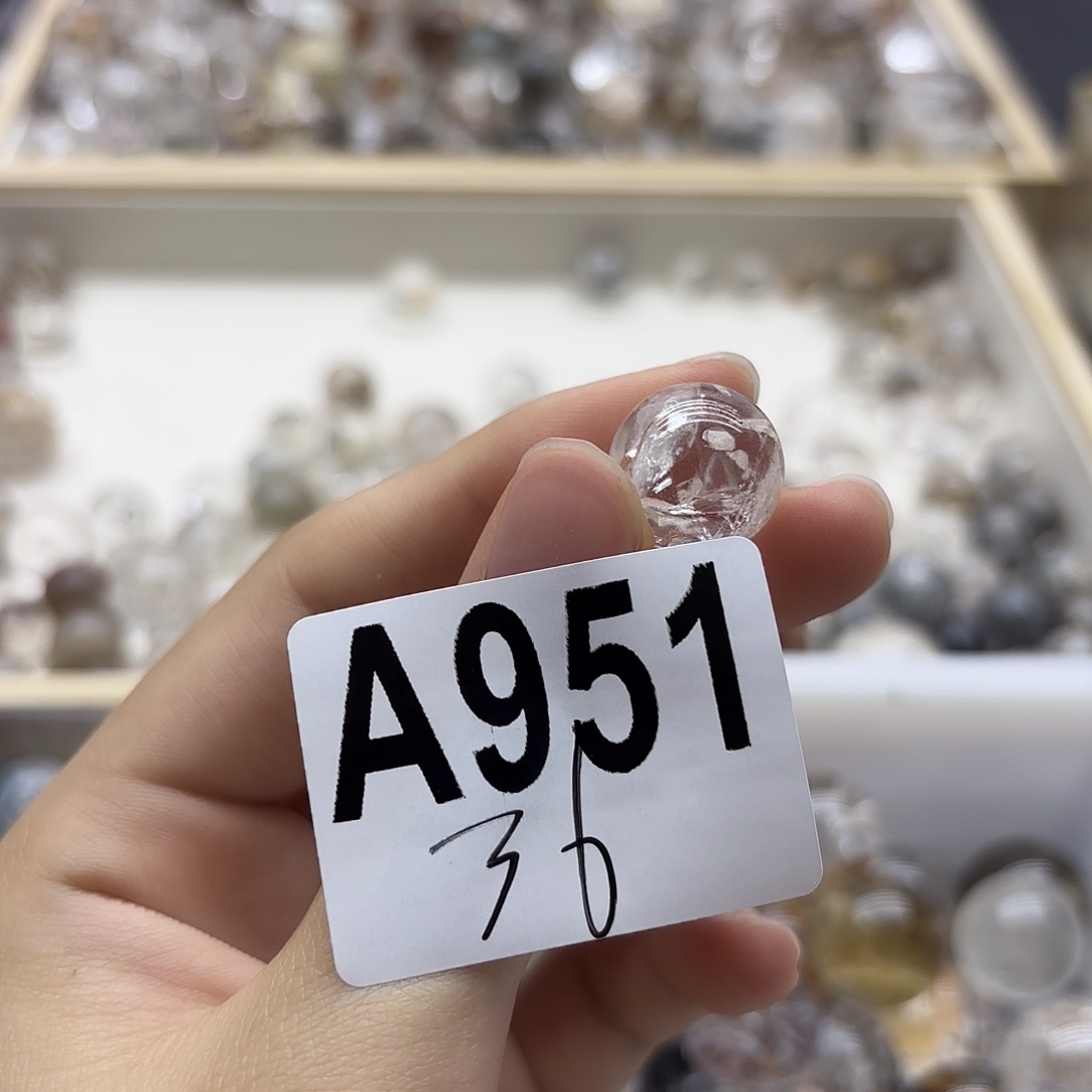 秋***版珠宝半成品水晶未镶嵌951