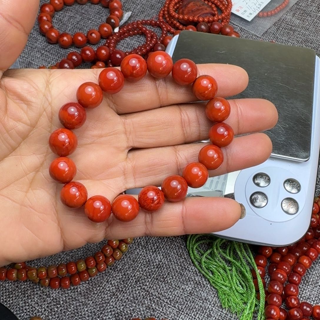 南红玛瑙未镶嵌手串