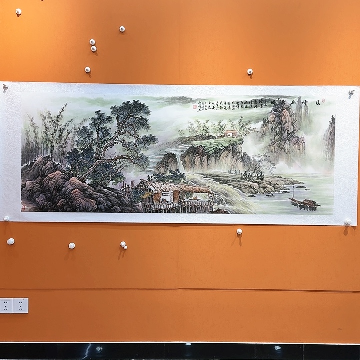 国画书法作品多次参加