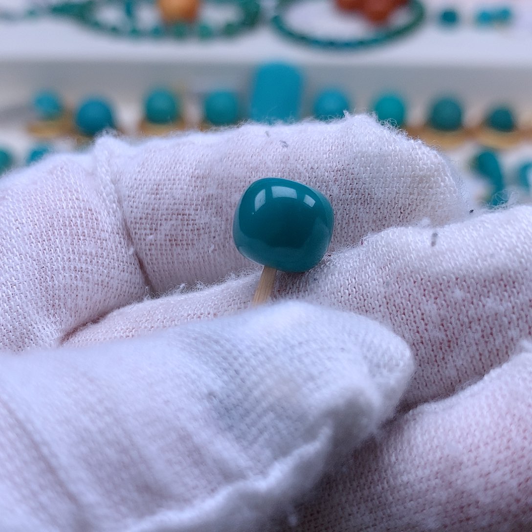 未镶嵌绿松石珠宝奇石听***号