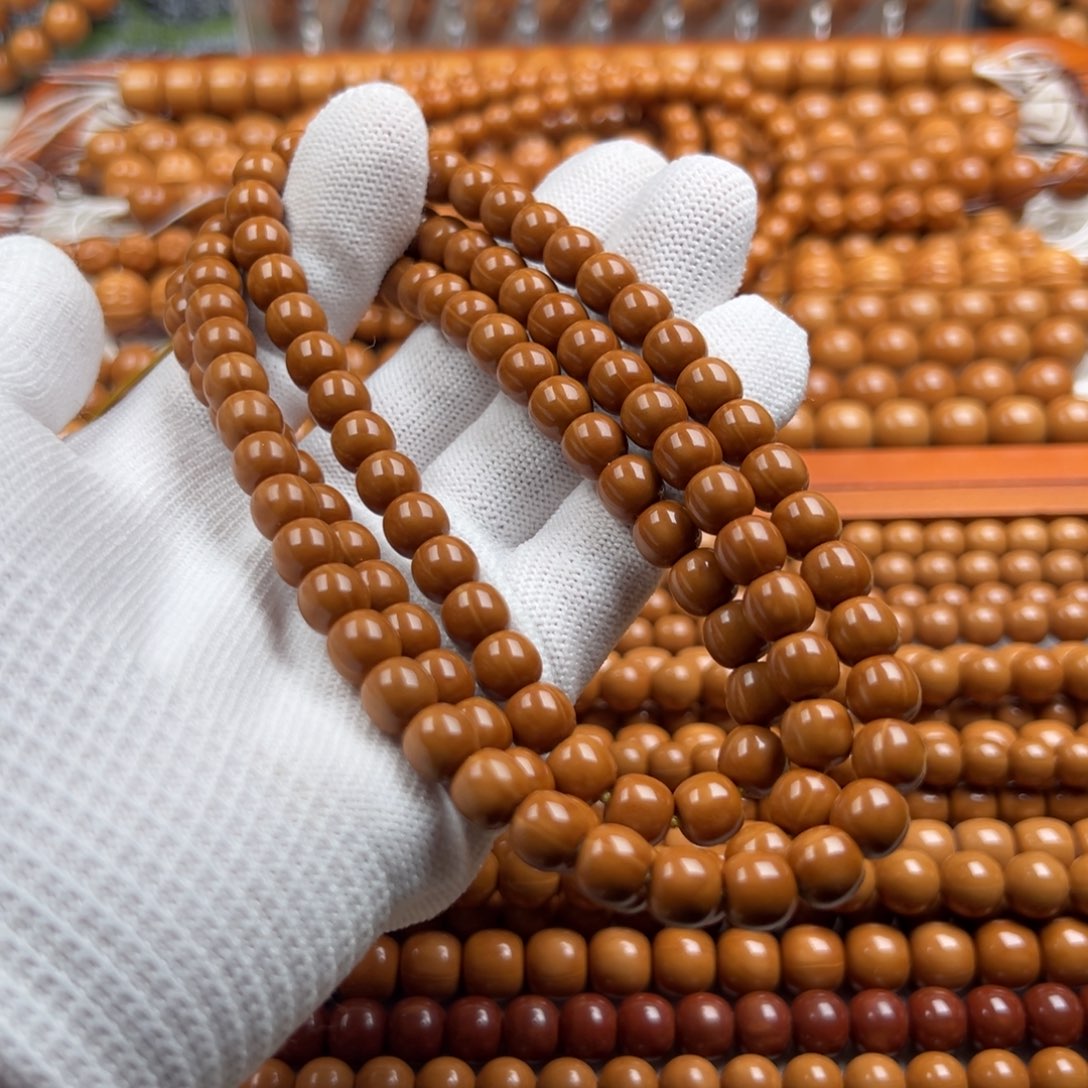 手串猴头核桃油***，老型脖挂