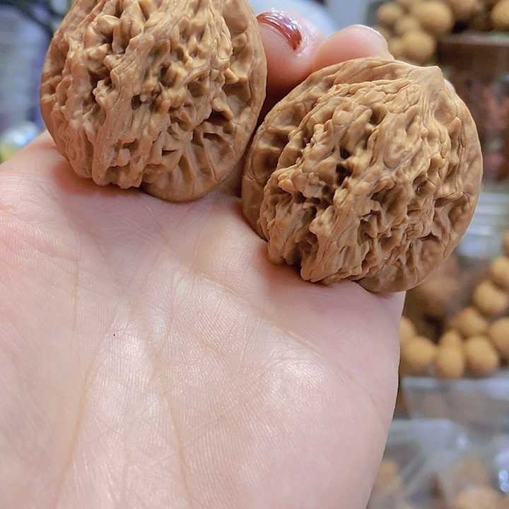 【闪购商品】文玩核桃把件39虎头