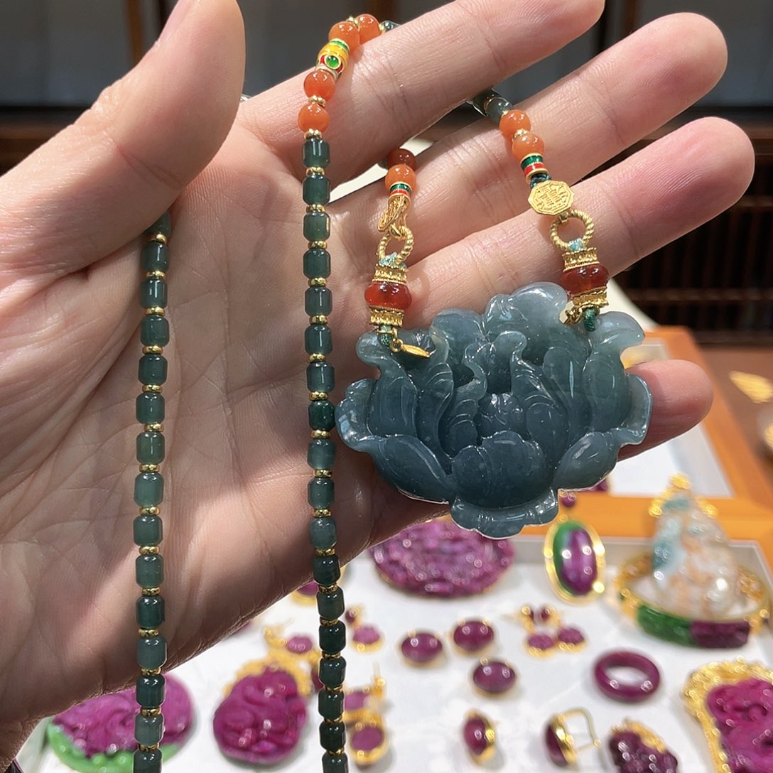 锦纶非金属吊坠项链