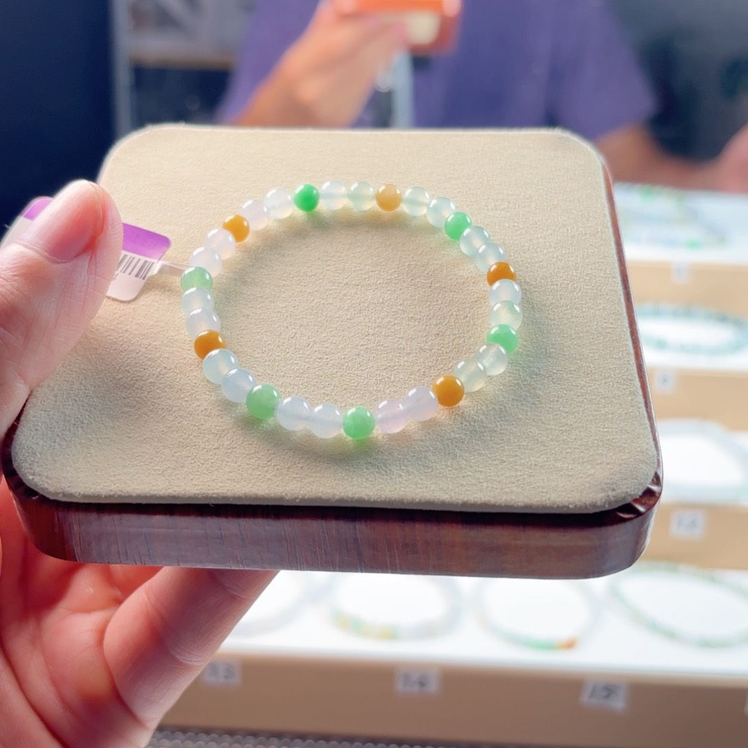 未镶嵌手链翡翠翡翠手串