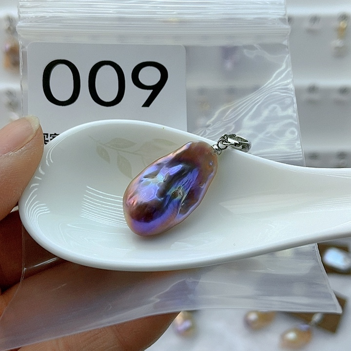 淡水珍珠颈饰银S925镶嵌