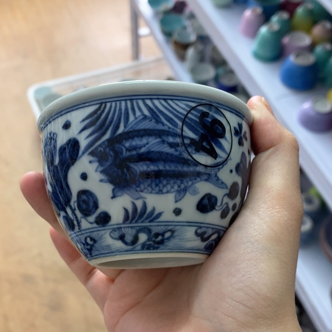 手工制作手绘单杯