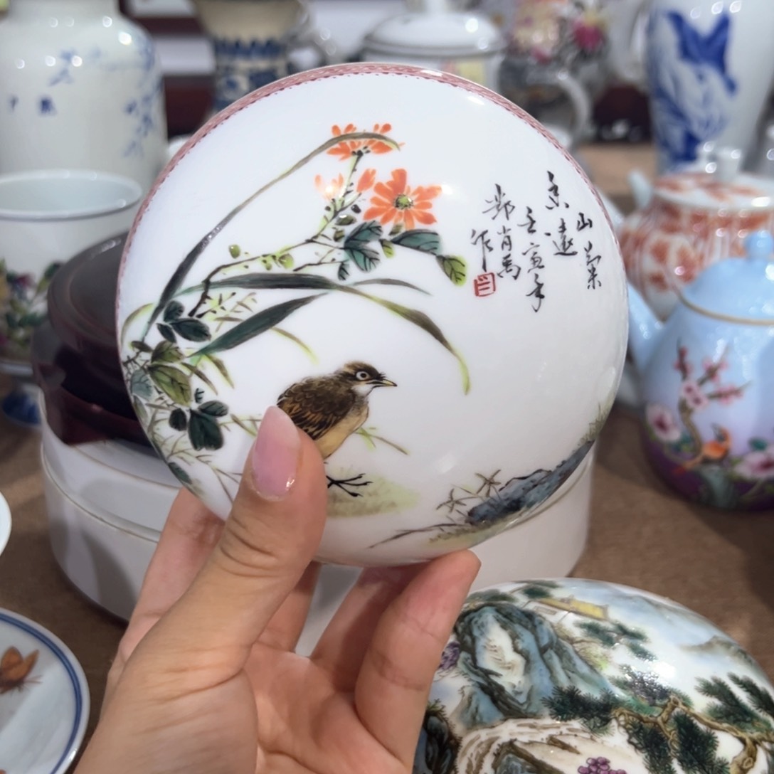 摆件晴*景德镇陶瓷艺术