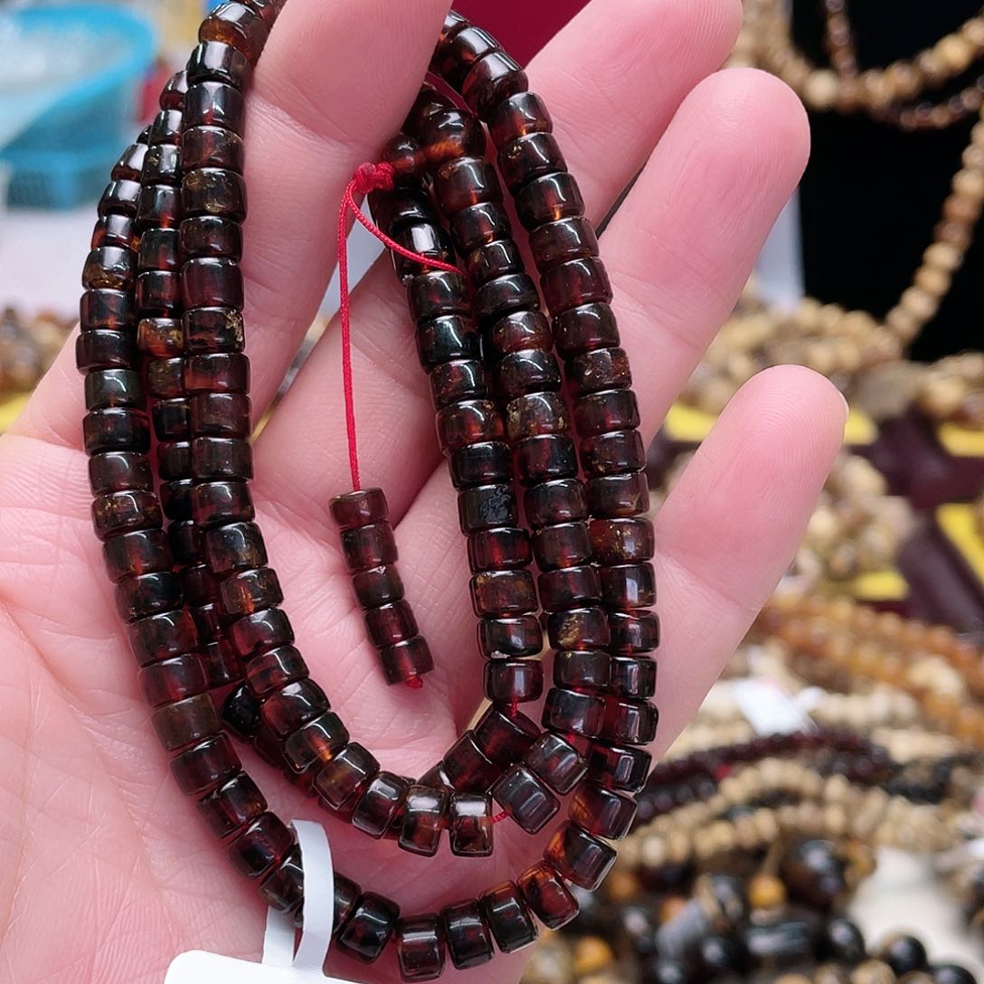 琥珀裸石未镶嵌六11417