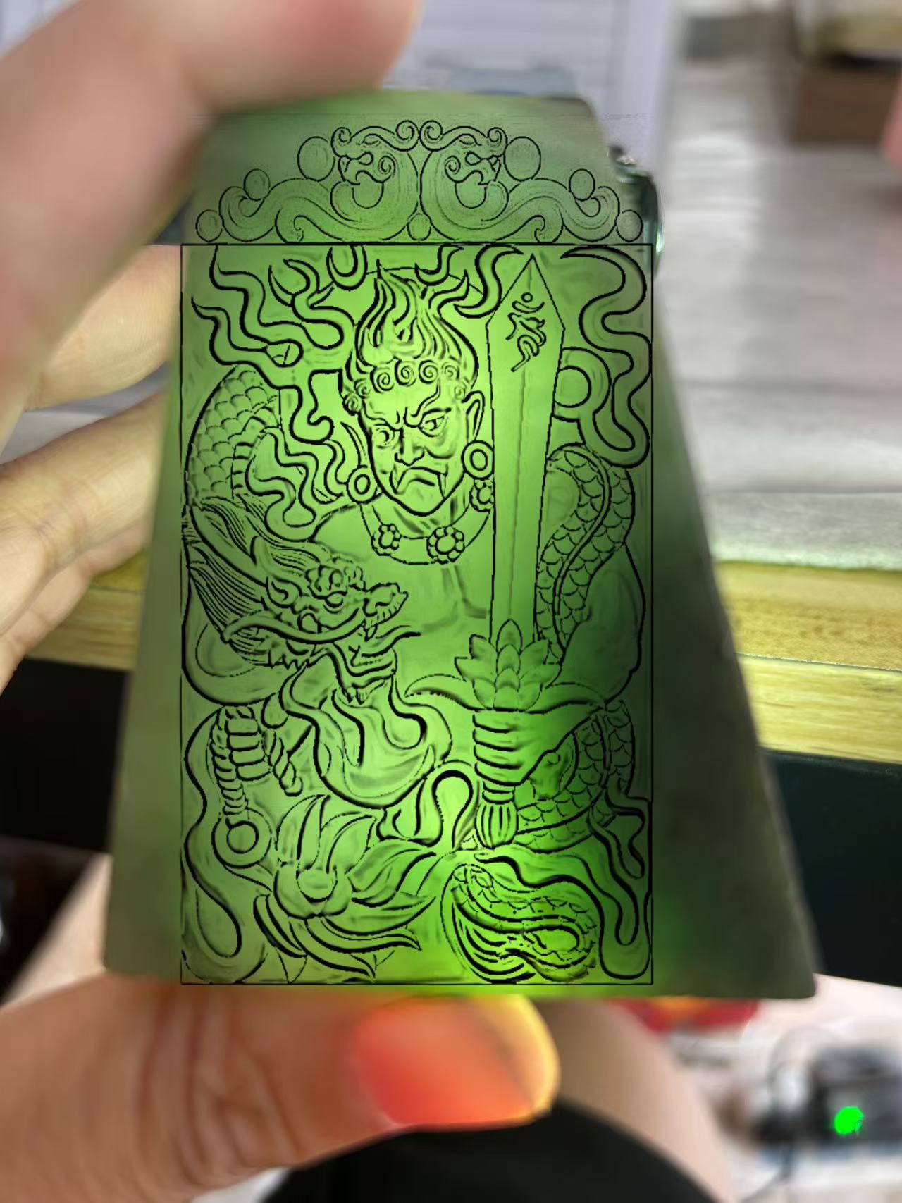  不动包工包料天然A货翡翠0417