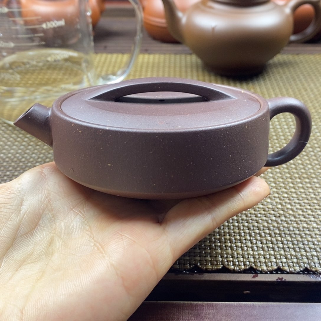 紫砂茶壶用****6120cc紫砂壶紫泥