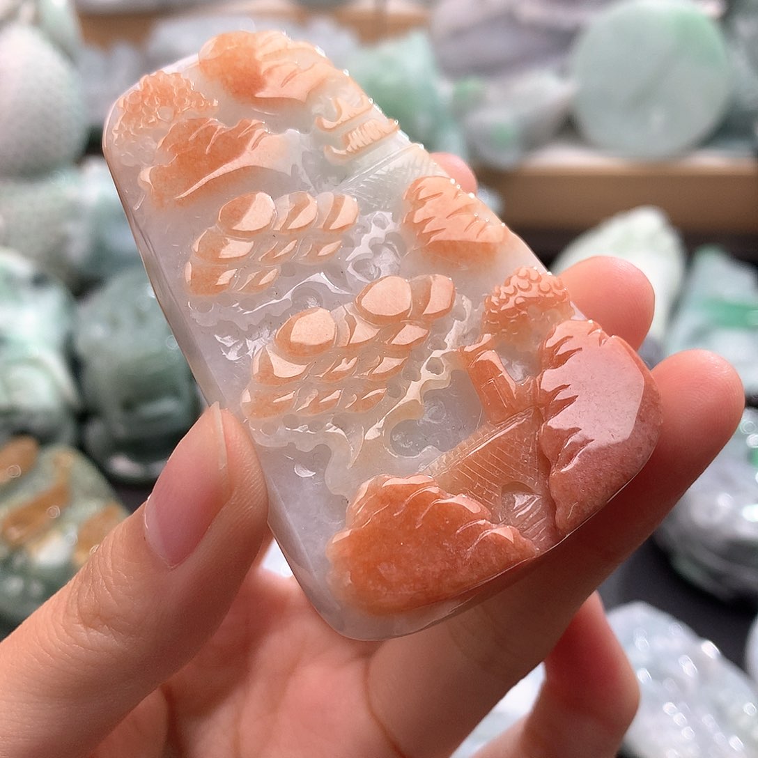 吊坠(不含链)未镶嵌翡翠