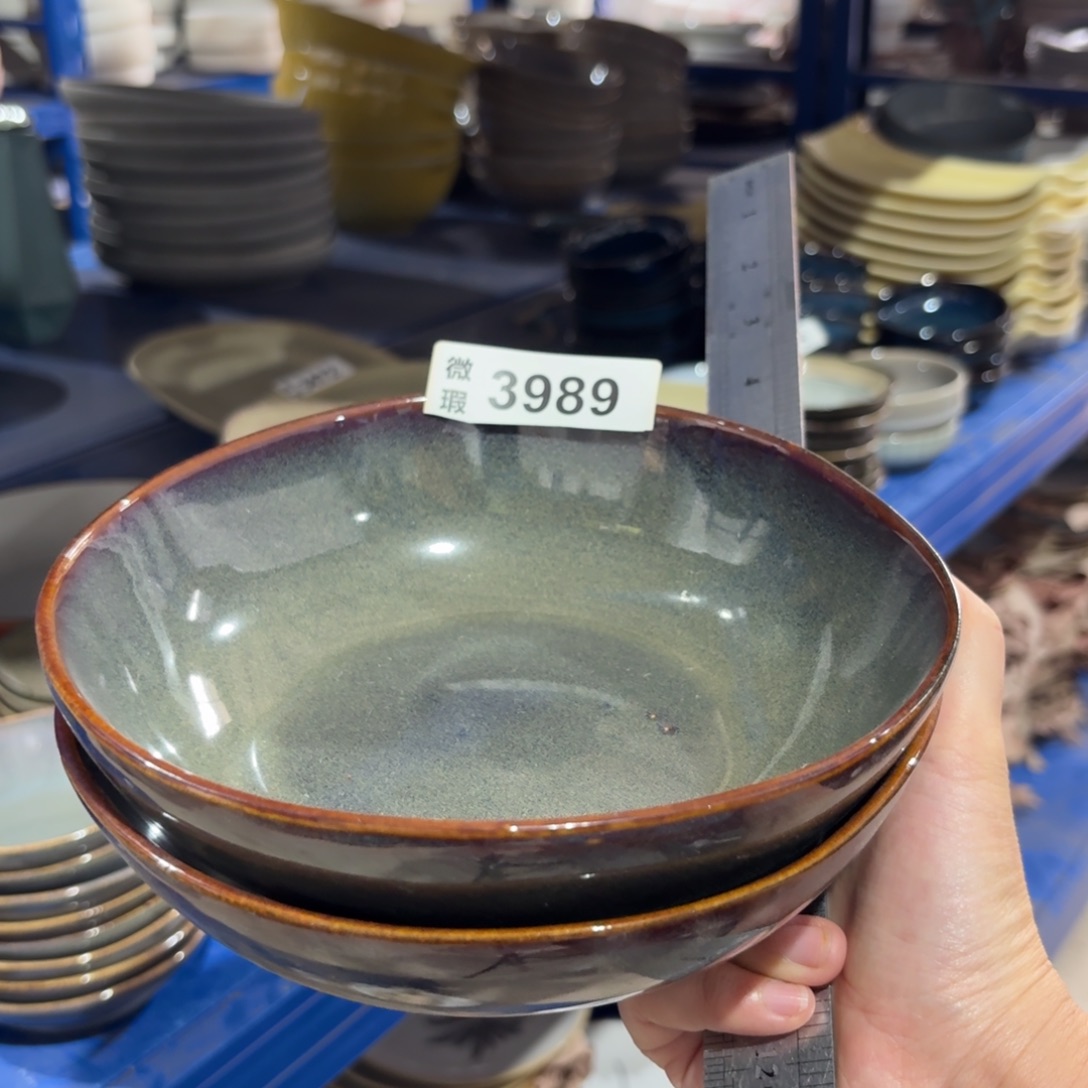 陶瓷3989 微瑕陶瓷餐具2个