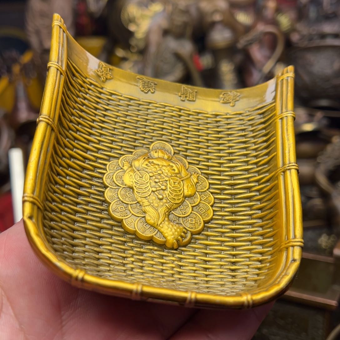 茶壶香炉铜器摆件