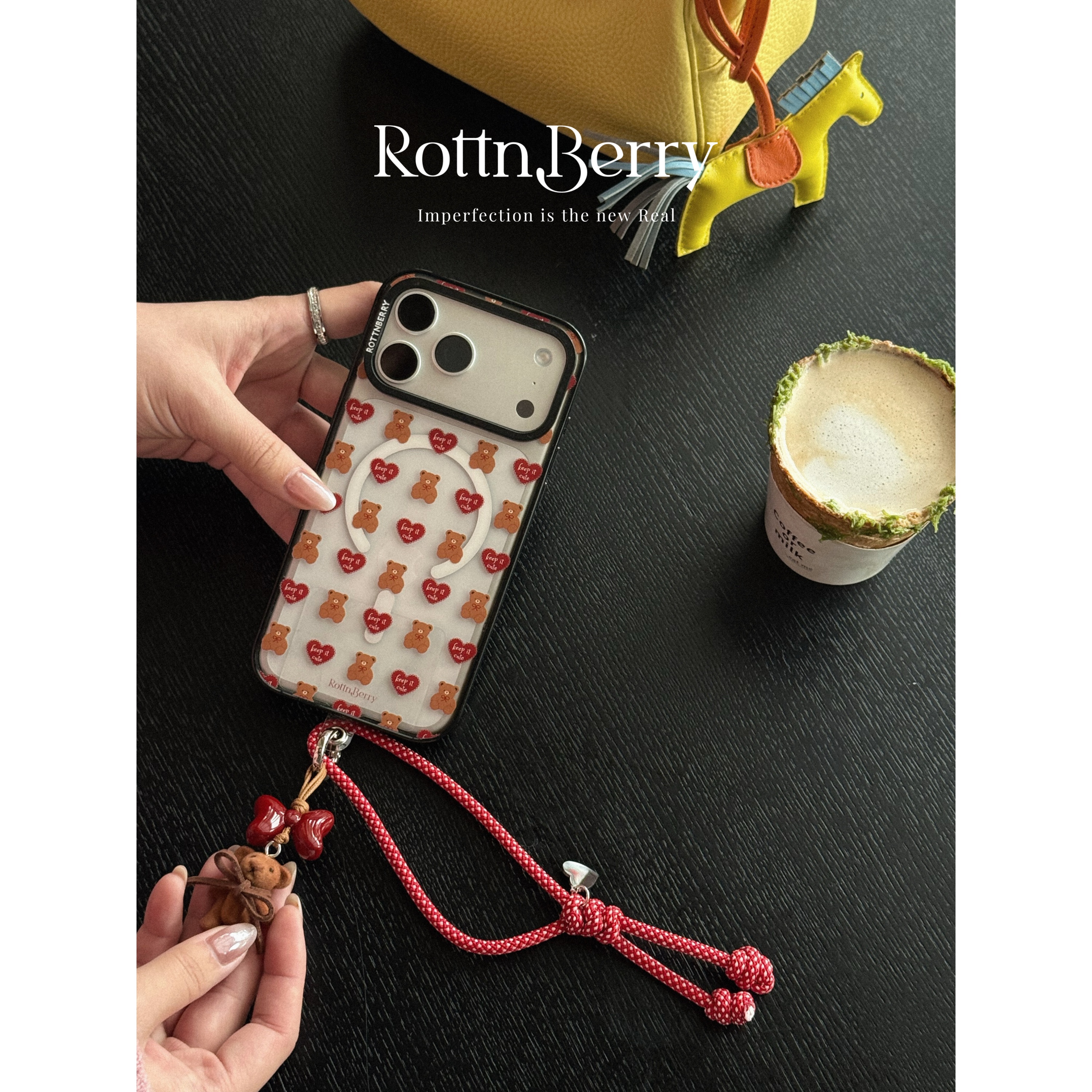 RottnBerry · 保持可爱 亚克力磁吸手机壳