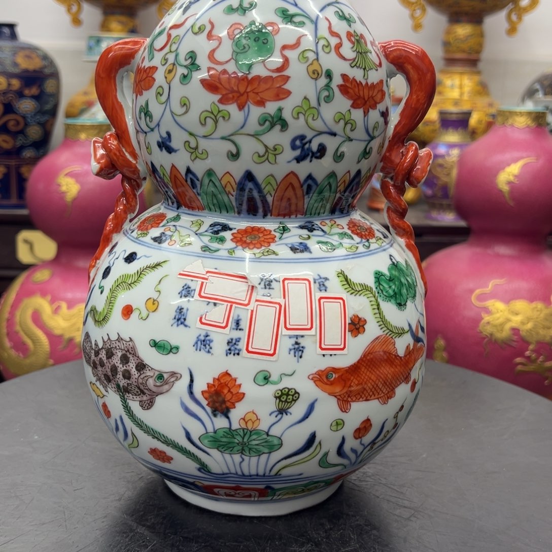 精美陶瓷摆件立件