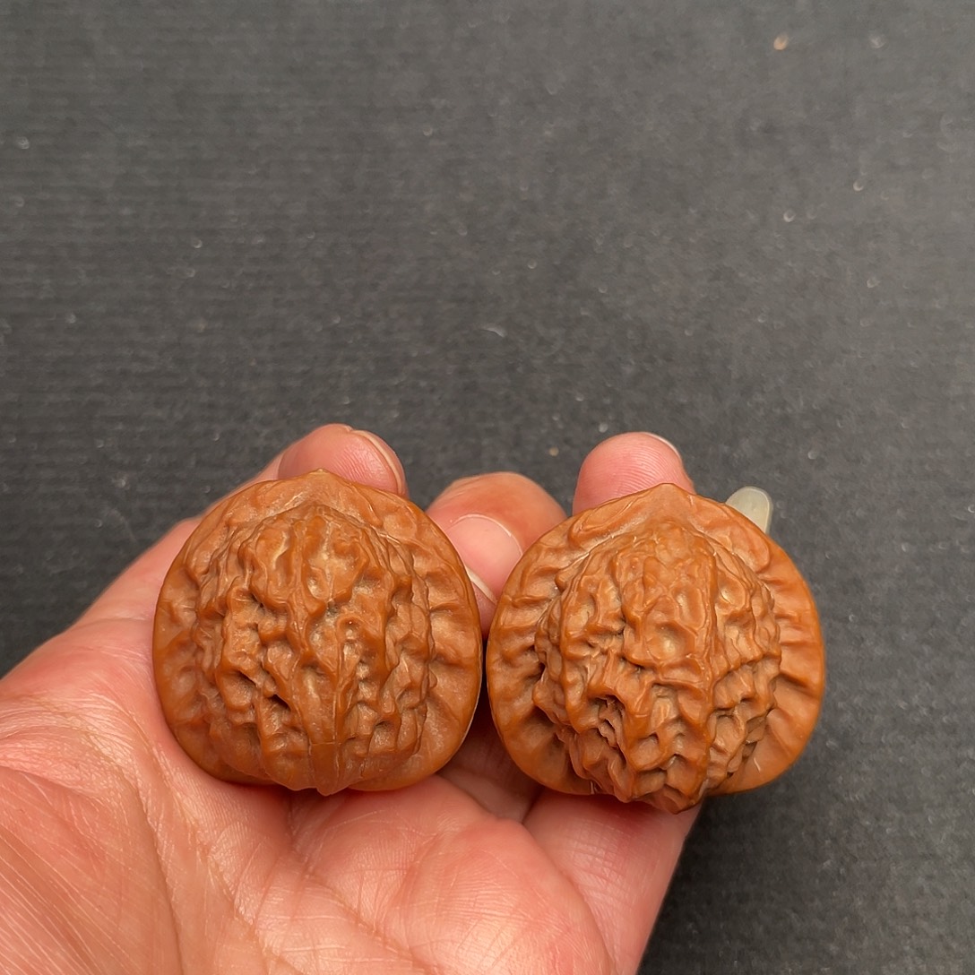 把件桃核37×36全品头茬瓷娃娃XM3483