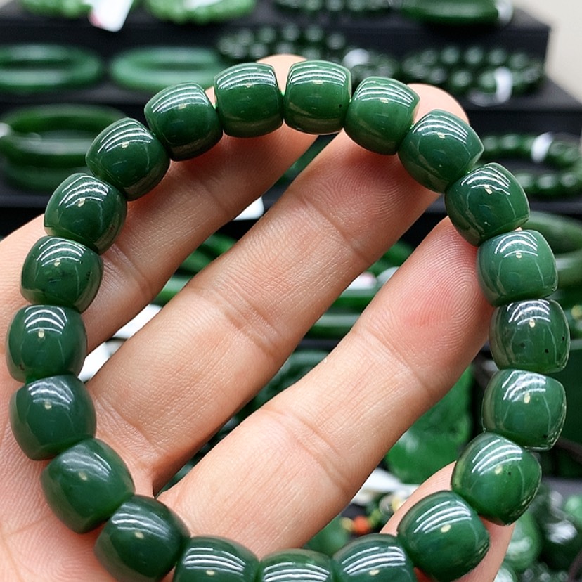 【闪购商品】和田玉（碧玉）手链未镶嵌