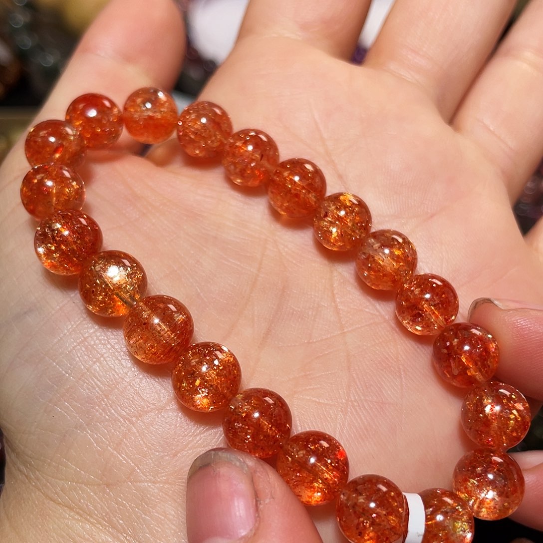 日光石手链未镶嵌手链9.3