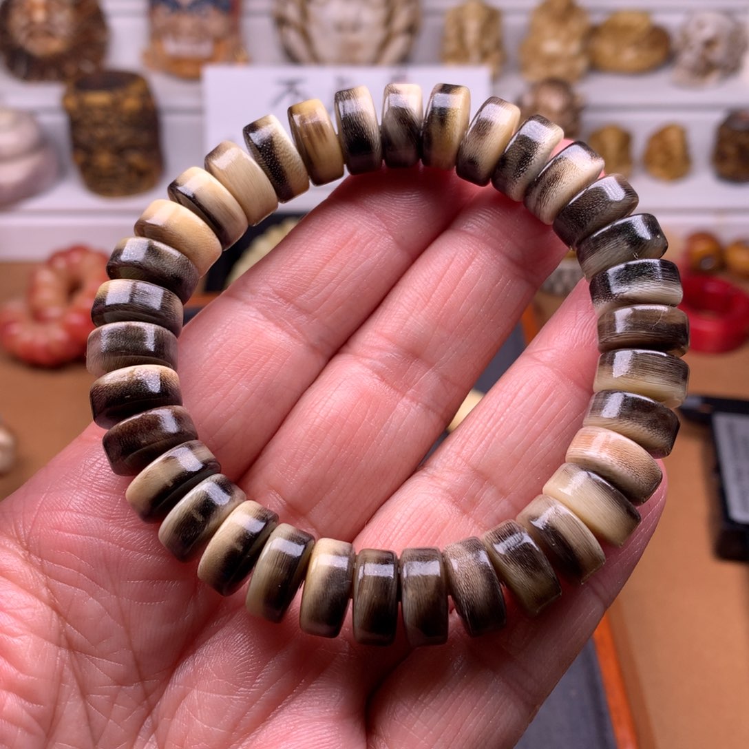 驼骨手串/手链12驴蹄精工单圈