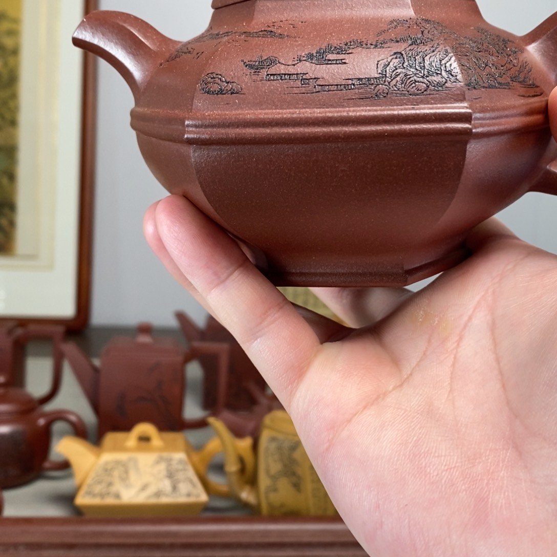 茶壶紫砂原矿泥料传统工艺制作