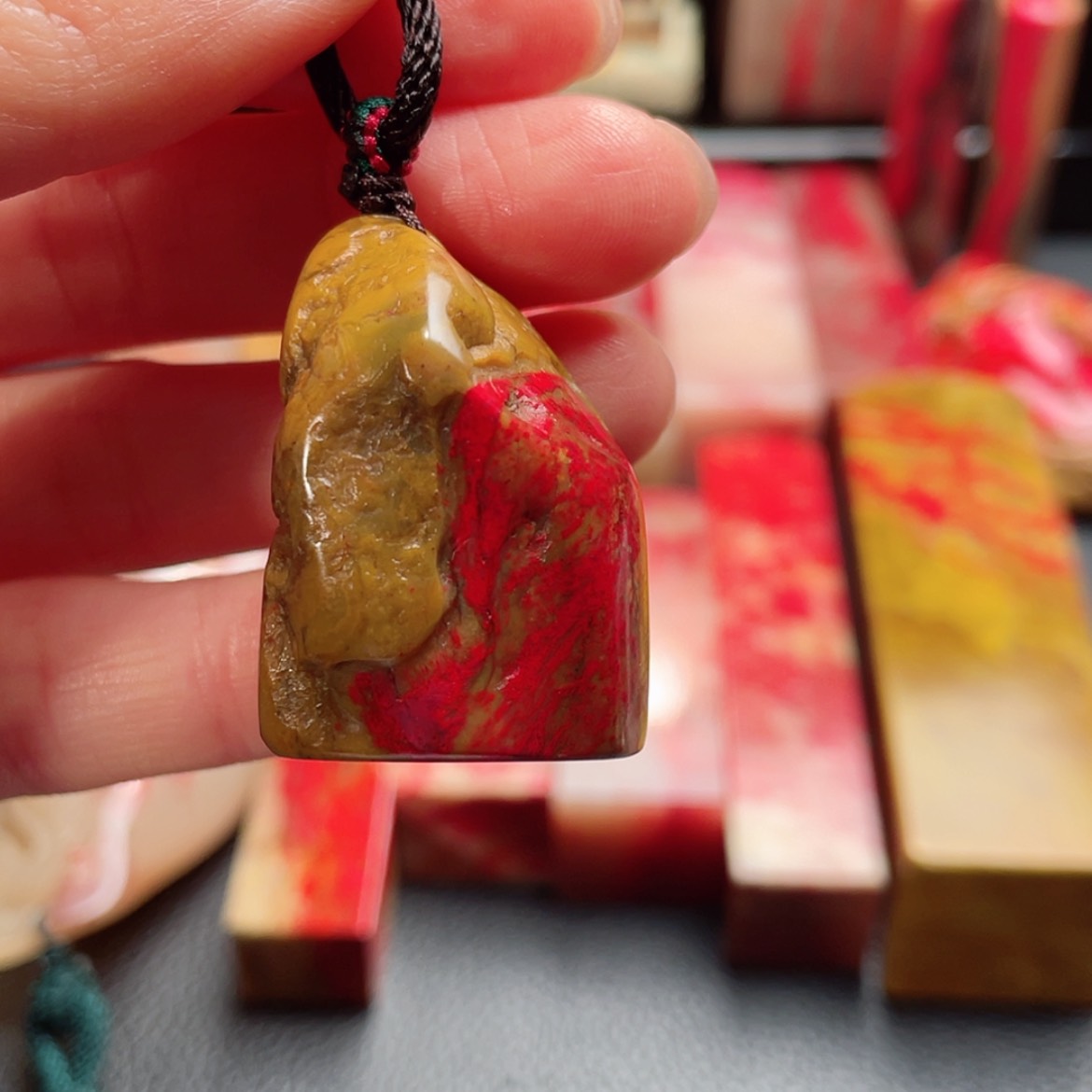 【闪购商品】昌化鸡血石国邵氏鸡血石