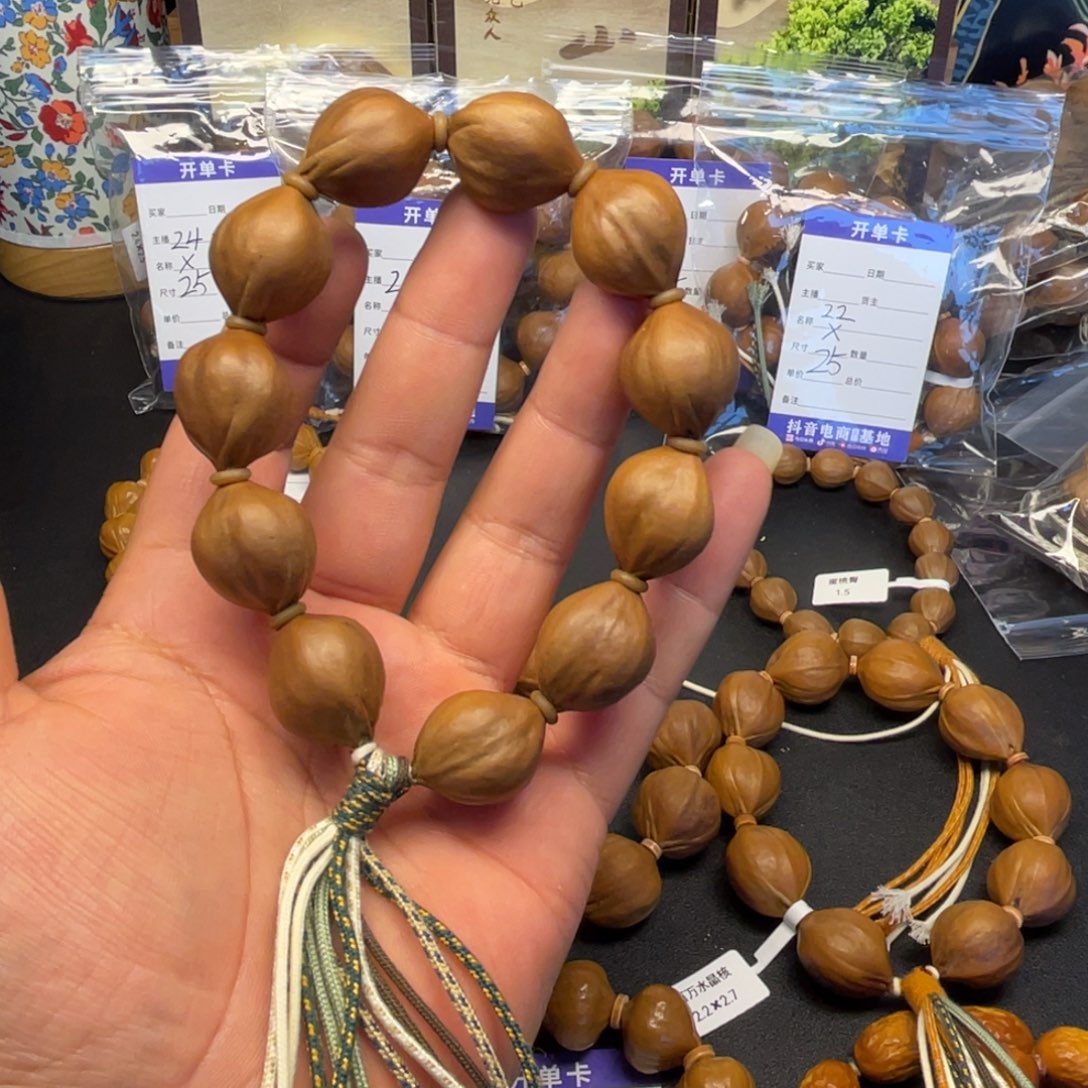 橄榄核手串梅林铁蒜19mm