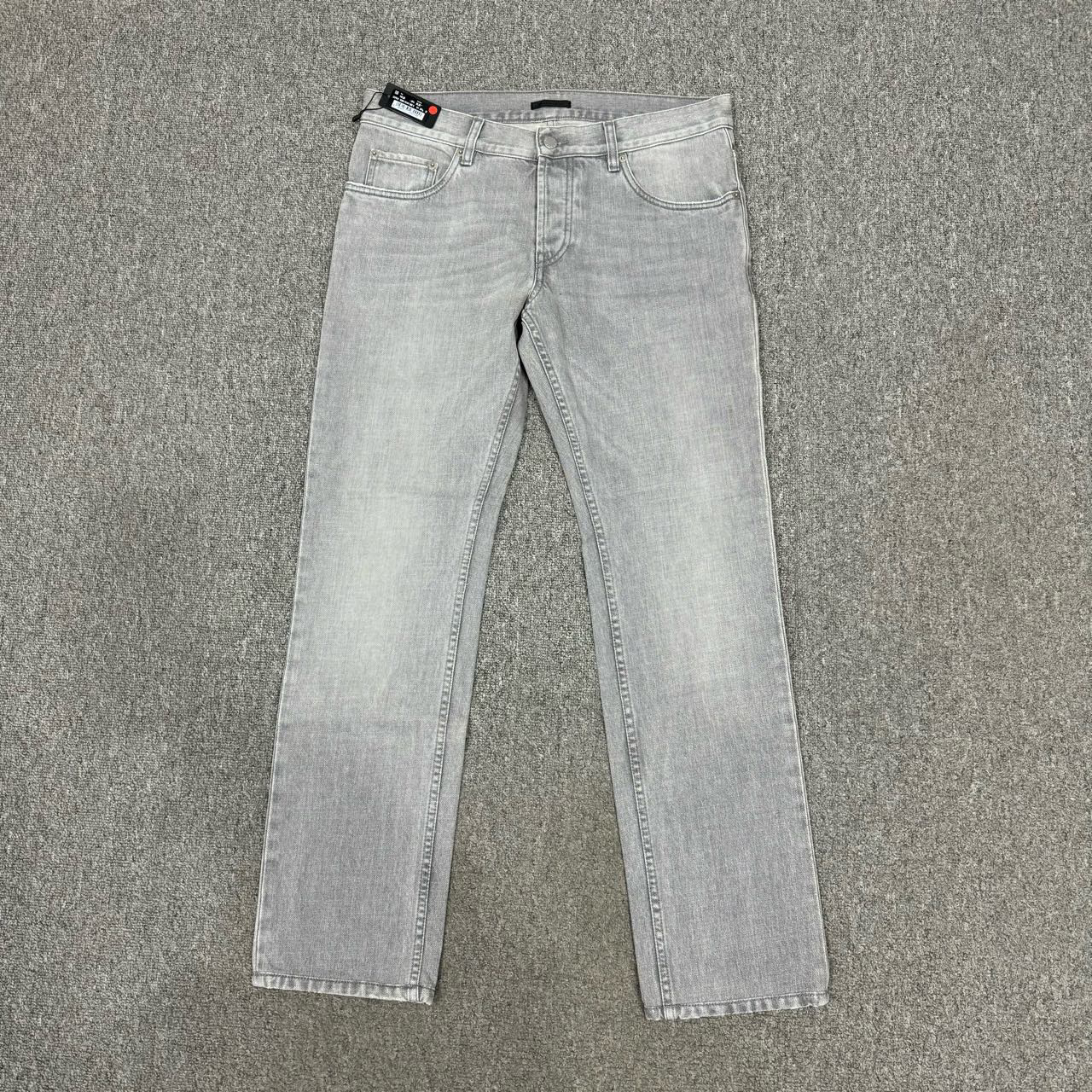 11758710 Prada普拉达 灰色背后logo牛仔裤 未使用带吊牌32码